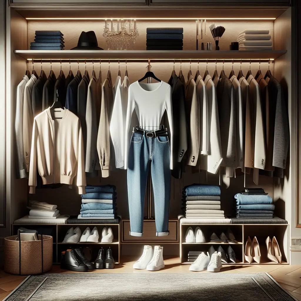Representation of Ted Baker's Approach to Timeless Wardrobe Essentials