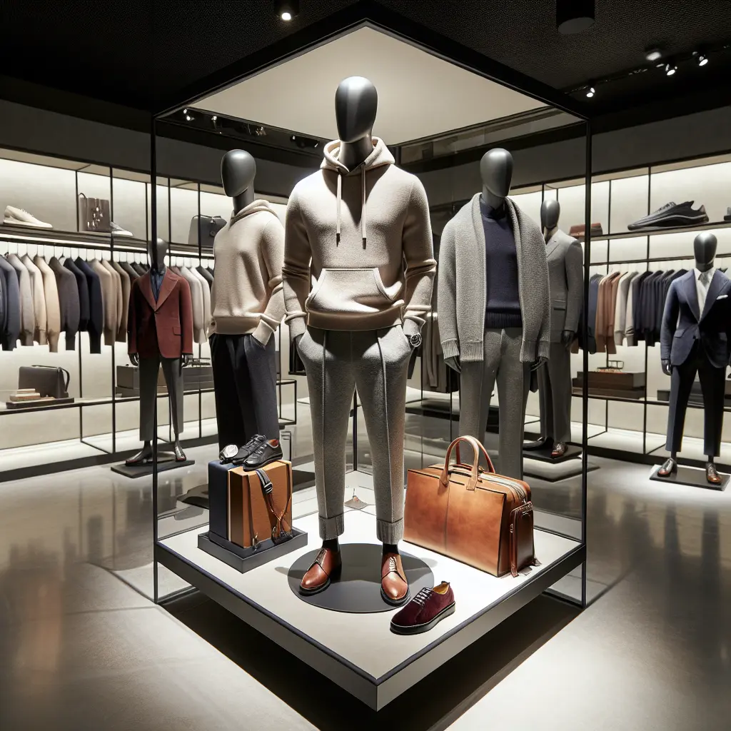 Representation of Ted Baker's Role in Redefining Luxury Casualwear
