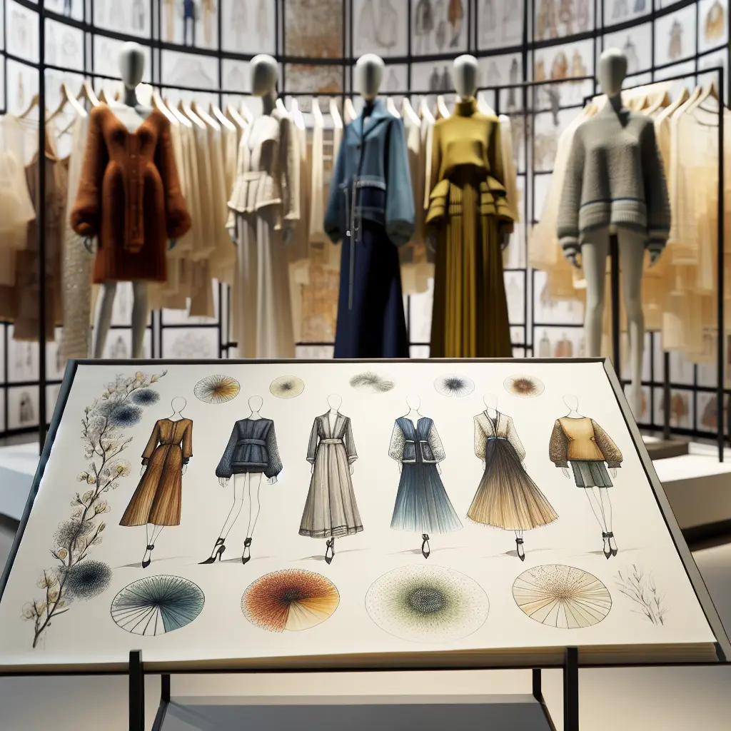 Representation of Ted Baker's Unique Approach to Seasonal Fashion Collections