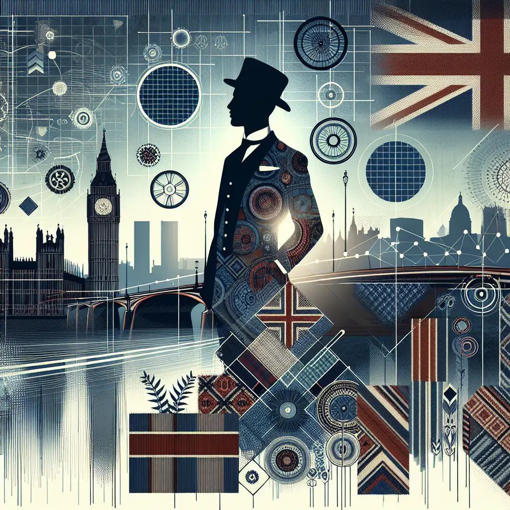 Representation of Ted Baker's Influence on Contemporary British Fashion Trends