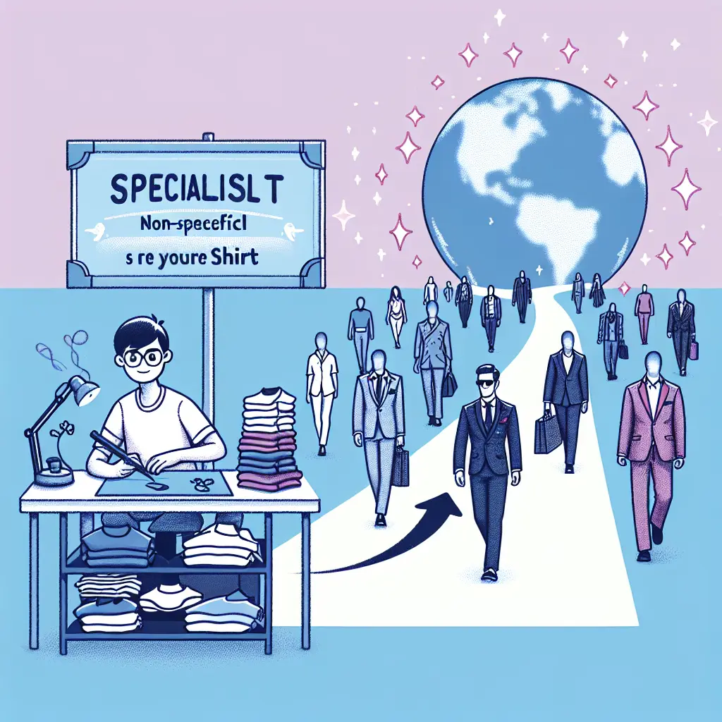 Representation of Ted Baker's Journey from a Shirt Specialist to a Global Fashion Icon